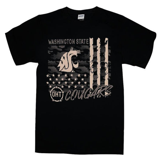 Washington State Cougars OHT Camo Overlay T-shirt