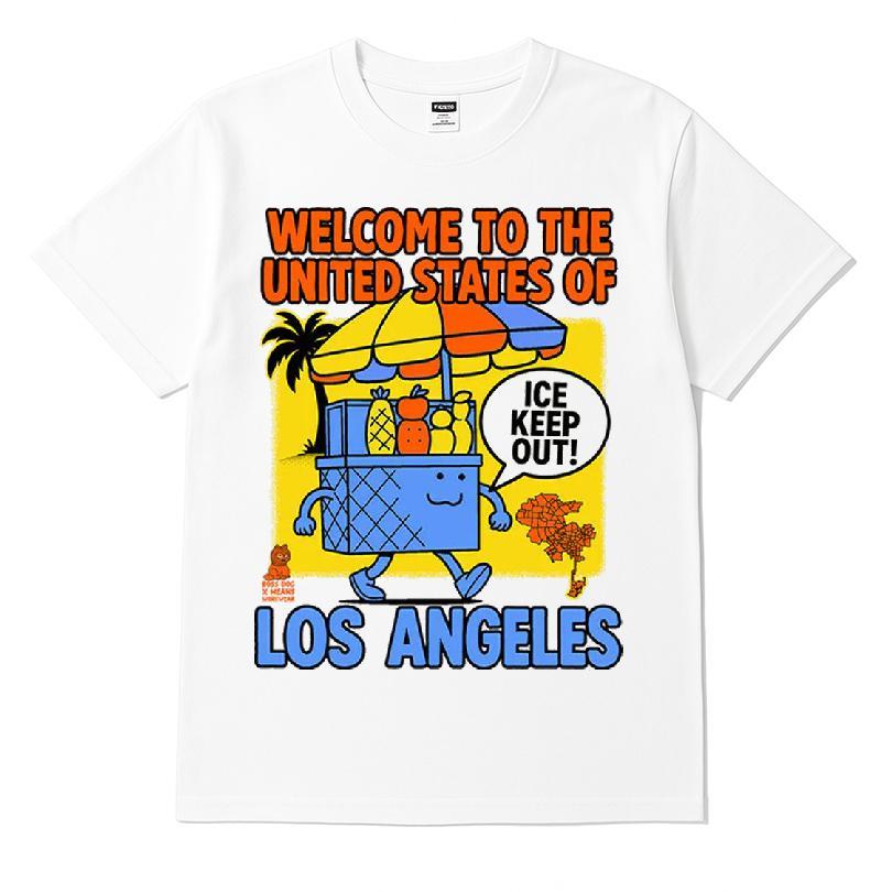 Welcome To The United States Of Los Angeles T-shirt