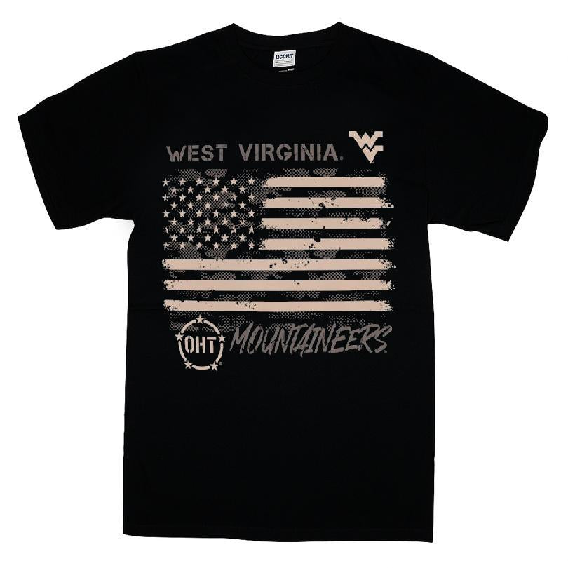 West Virginia Mountaineers Oht Camo Overlay T-shirt