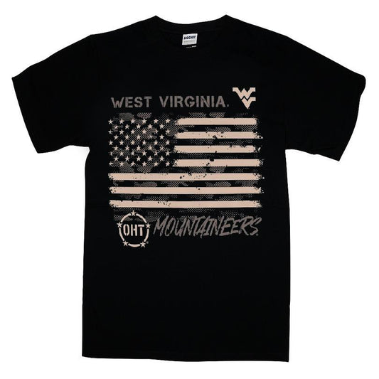 West Virginia Mountaineers Oht Camo Overlay T-shirt