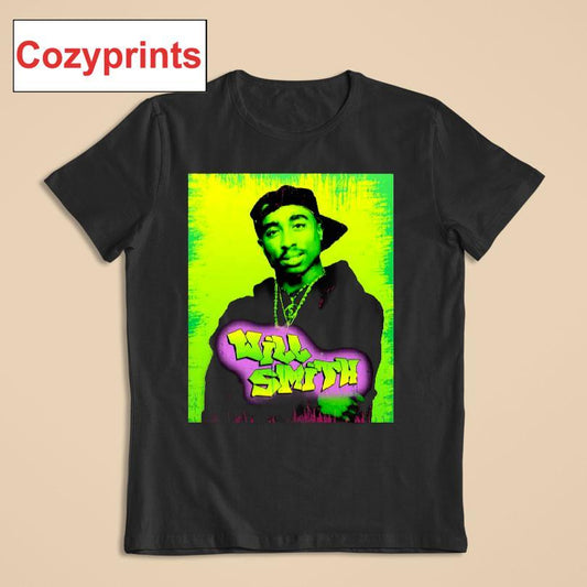 Will Smith (tupac) Parody T-shirt