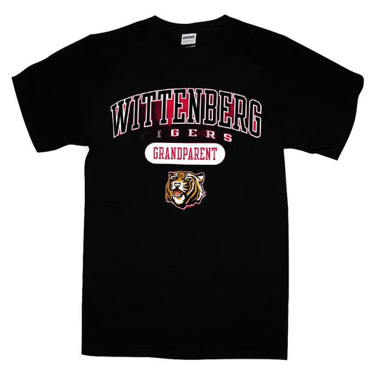 Wittenberg University Tigers Champion Grandparent Pill Box T-shirt