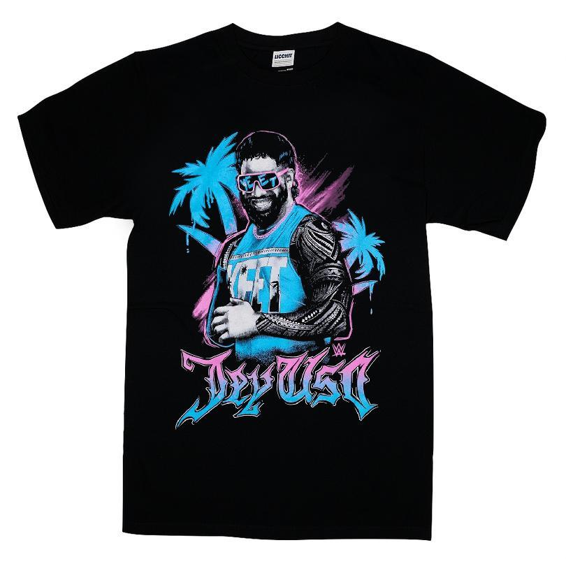 Wwe Jay Uso Palm Trees T-shirt