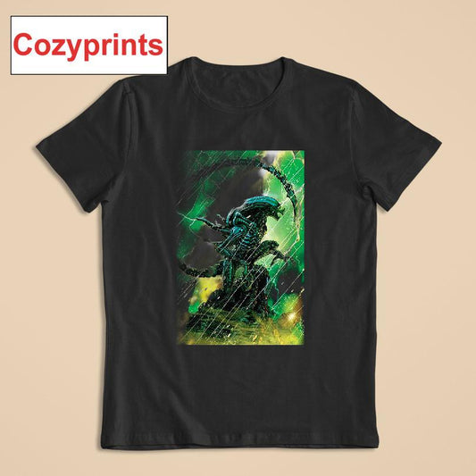 Xenomorph Rainstorm Alien T-shirt