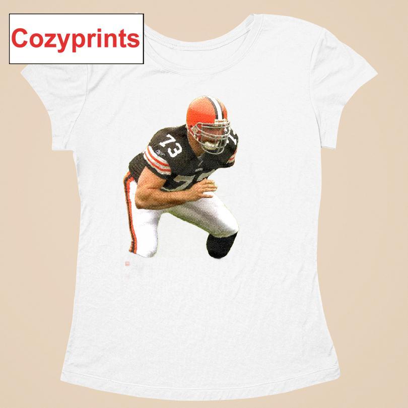 2007 Topps Football Joe Thomas Browns T-shirt