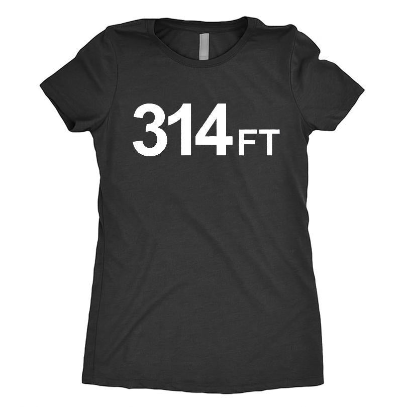314 Ft. Right Field Yankee Stadium T-shirt