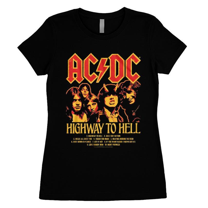 Ac/dc Highway To Hell Tracklist T-shirt