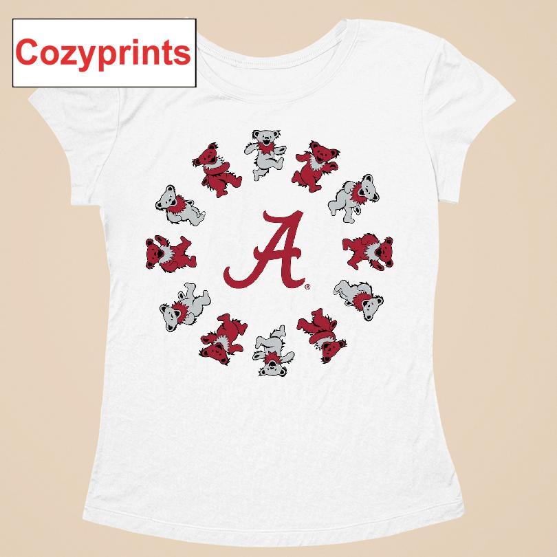 Alabama X Grateful Dead Circle Bears T-shirt