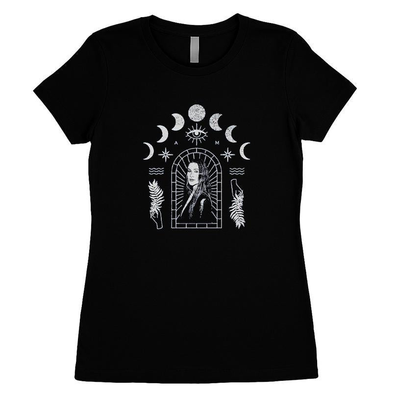 Alanis Morissette Celestial With Mystical Artwork On The Back T-shirt