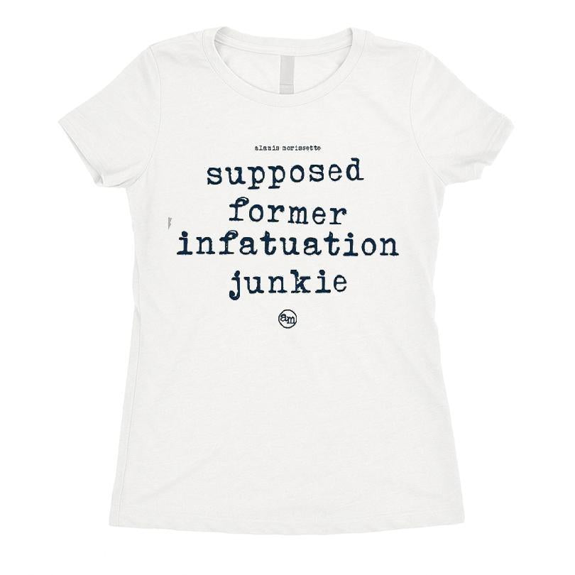 Alanis Morissette Supposed Former Infatuation Junkie T-shirt