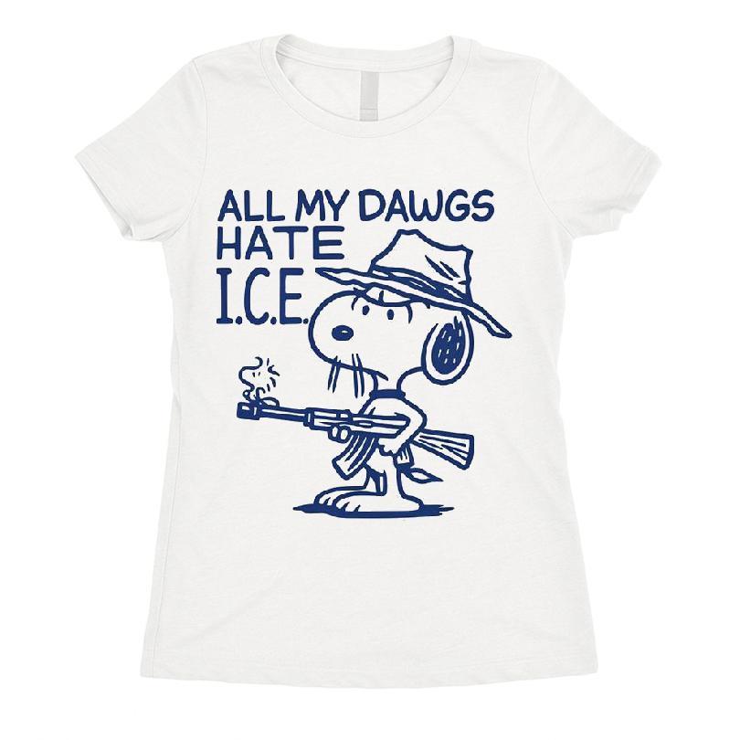 All My Dawgs Hate Ice T-shirt