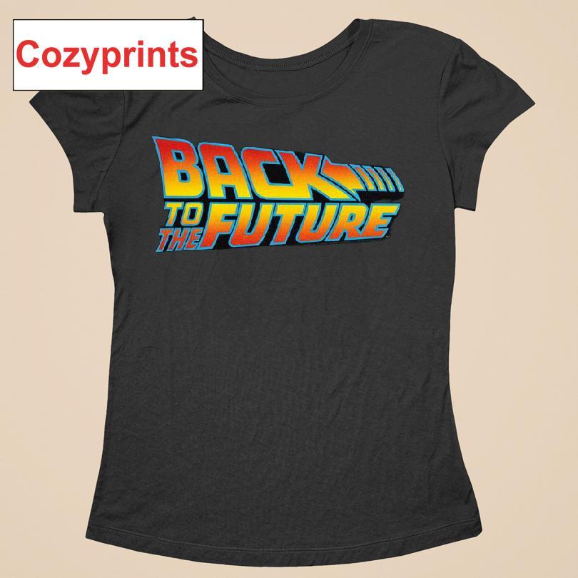 Back To The Future Logo T-shirt