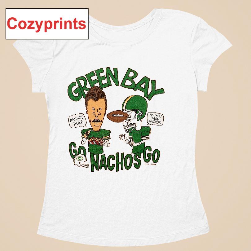 Beavis And Butt-head X Green Bay Packers Nachos Shirt