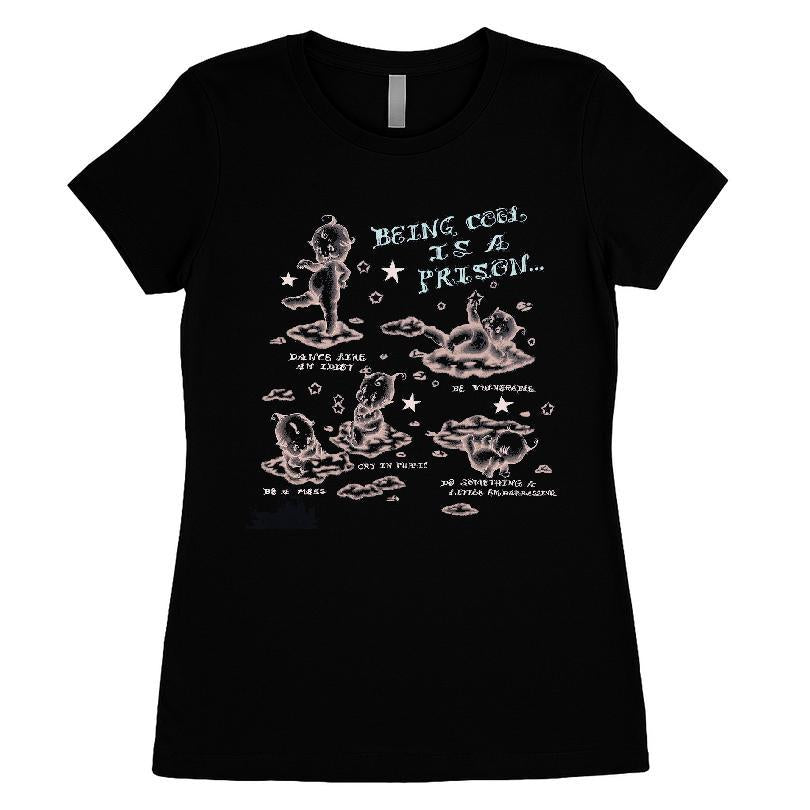 Being Cool Is A Prison To Be Cringe Is To Be Free T-shirt