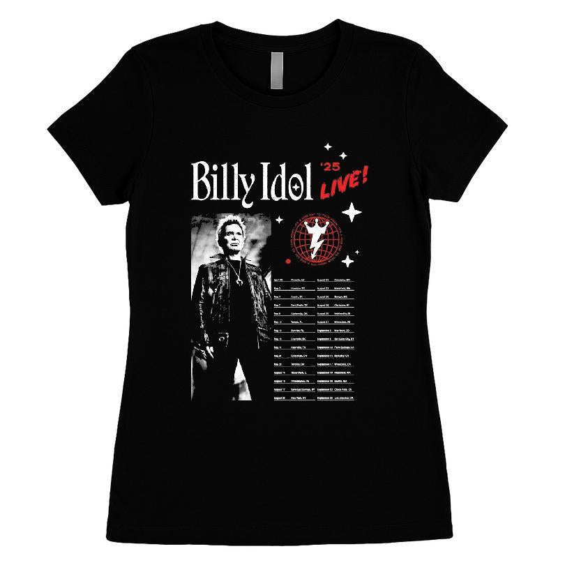 Billy Idol Live '25 Tour T-shirt