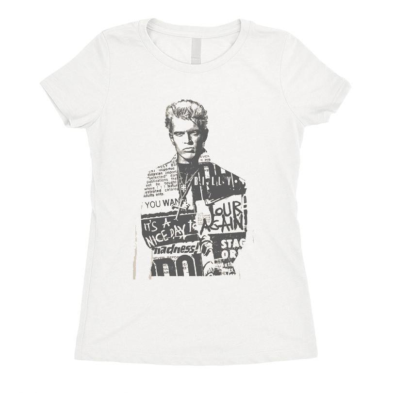 Billy Idol Newspaper T-shirt