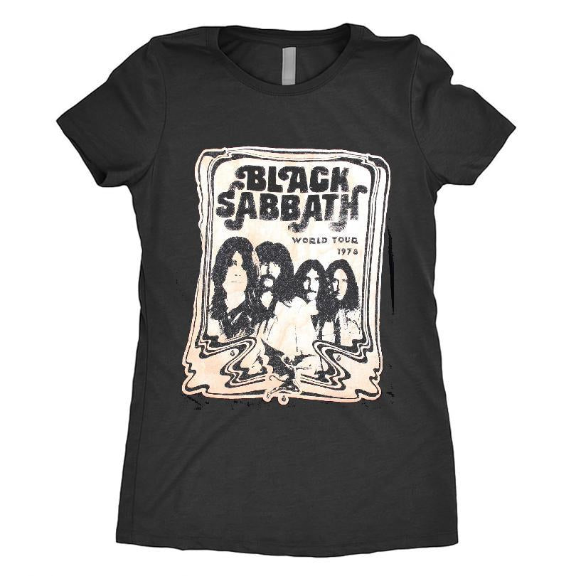 Black Sabbath World Tour 78 Poster T-shirt