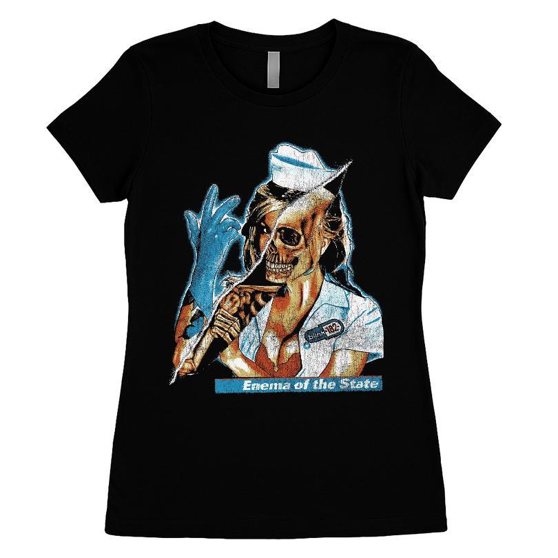 Blink-182 Skeleton Nurse T-shirt