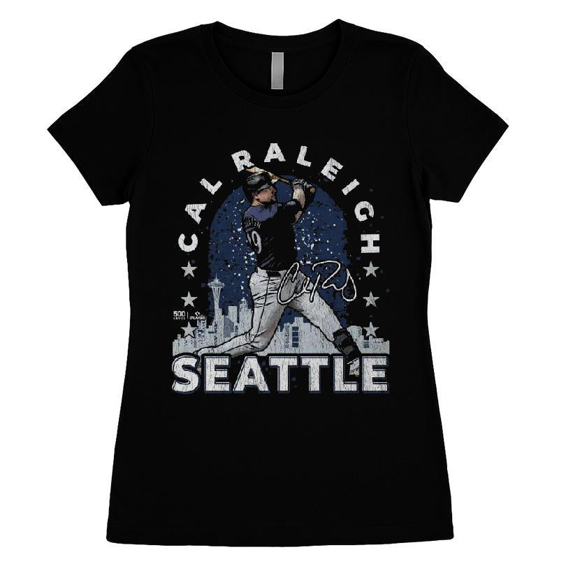 Cal Raleigh Seattle Gritty WHT T-shirt