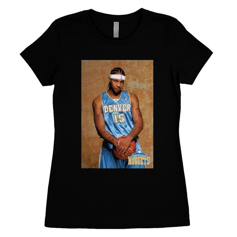 Carmelo Anthony Denver Nuggets Rookie Photo T-shirt