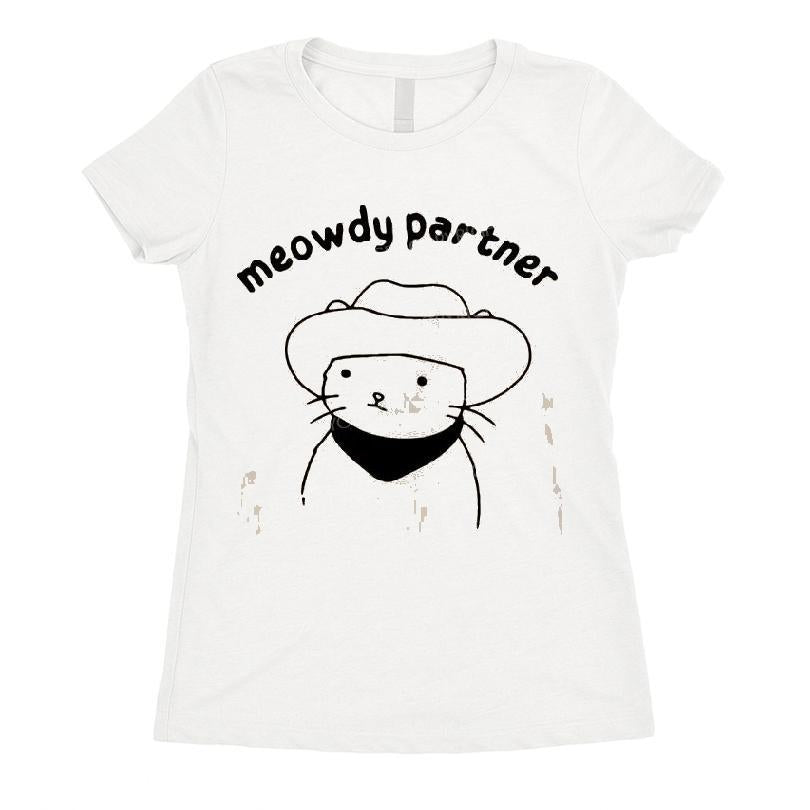 Cat Meowdy Partner T-shirt