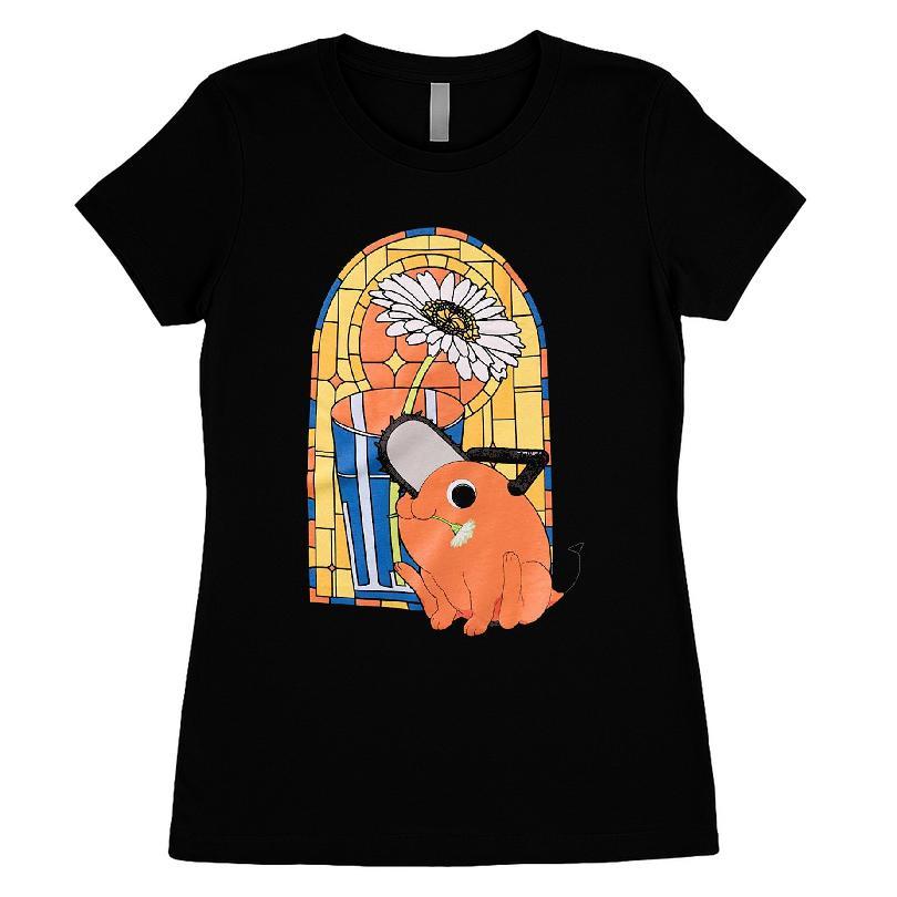 Chainsaw Man Pochita Stained Glass T-shirt