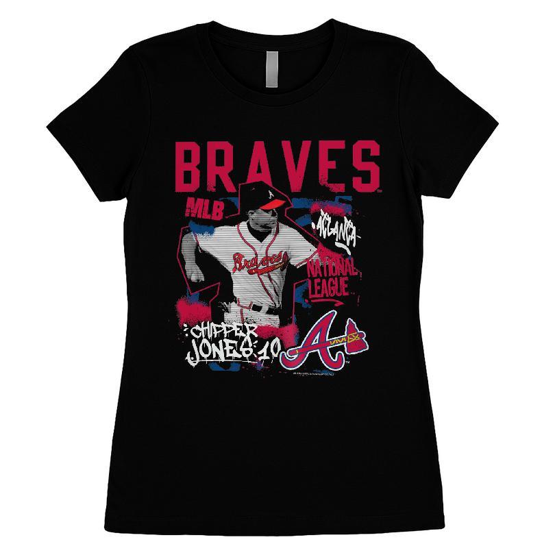 Chipper Jones Atlanta Braves Cooperstown Star Moment T-shirt