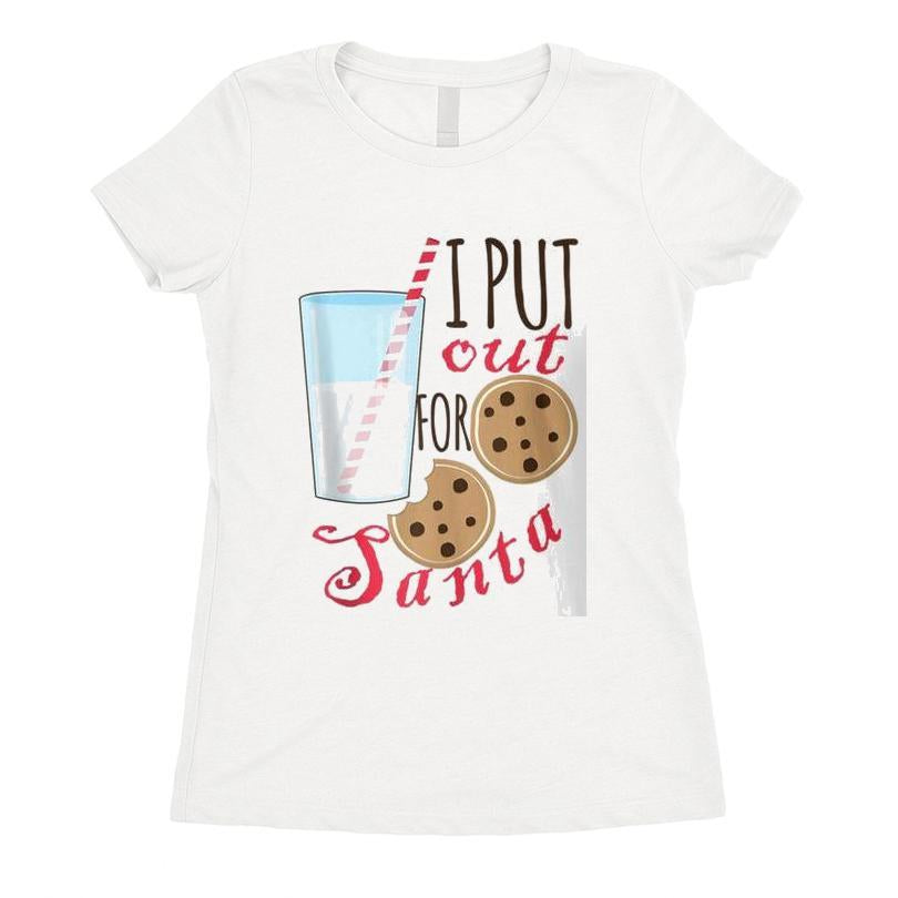 Christmas Cookies And Milk I Put Out For Santa Shirt