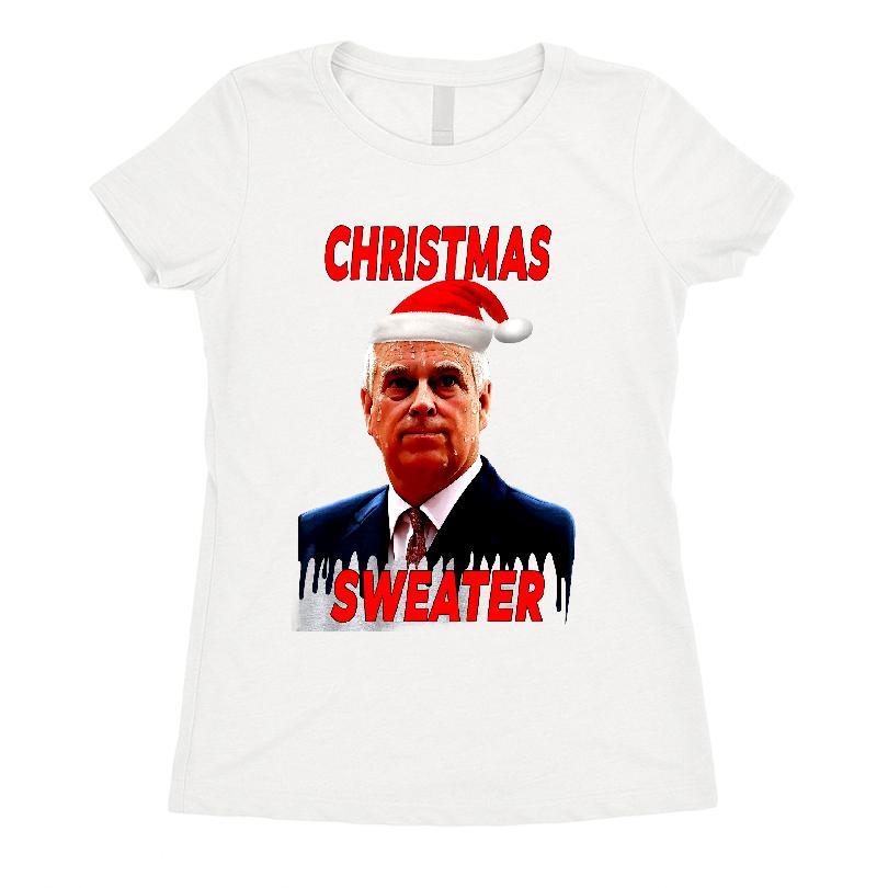 Christmas Sweater Prince Andrew Christmas T-shirt