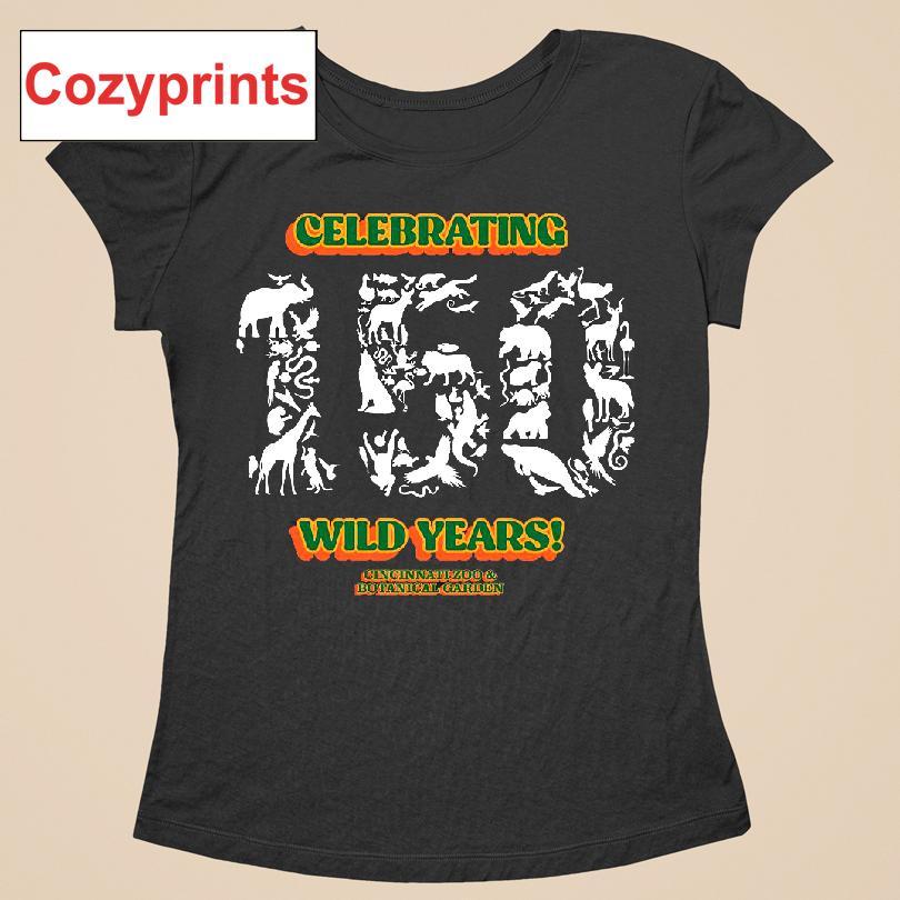 Cincinnati Zoo 150 Wild Years T-shirt