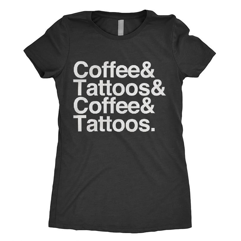 Coffee & Tattoos & Coffee & Tattoos T-shirt