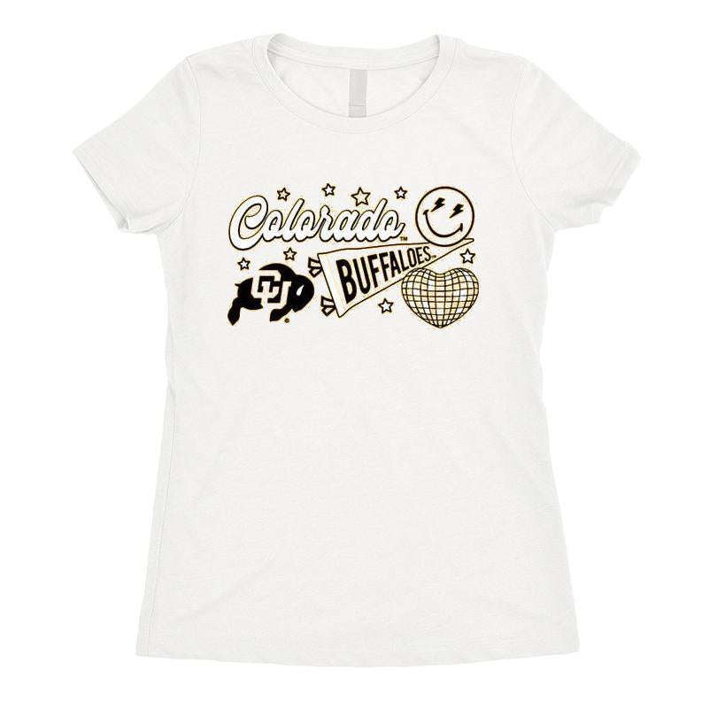 Colorado Buffaloes Girls Fun Script T-shirt
