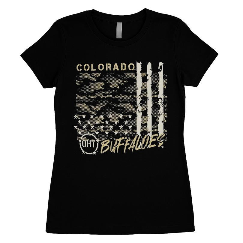 Colorado Buffaloes Oht Camo Overlay T-shirt