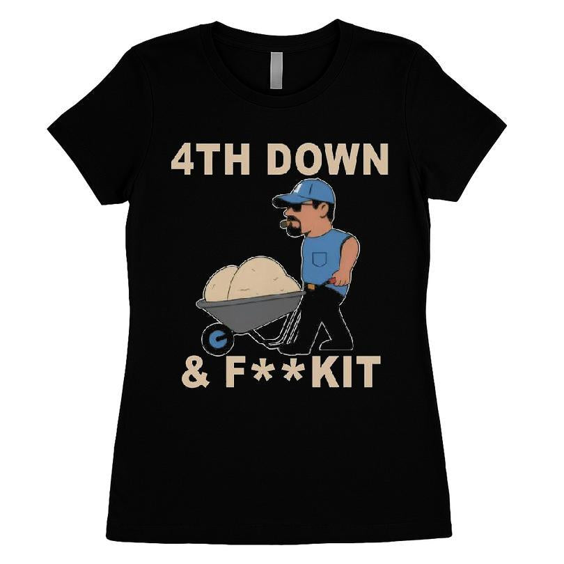 Dan Campbell 4th Down And Fk It T-shirt