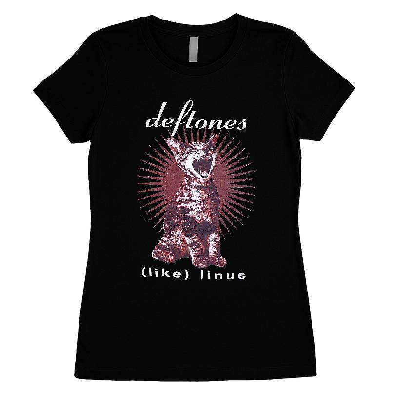 Deftones Like Linus Album Cover Boyfriend Fit Girls T-shirt