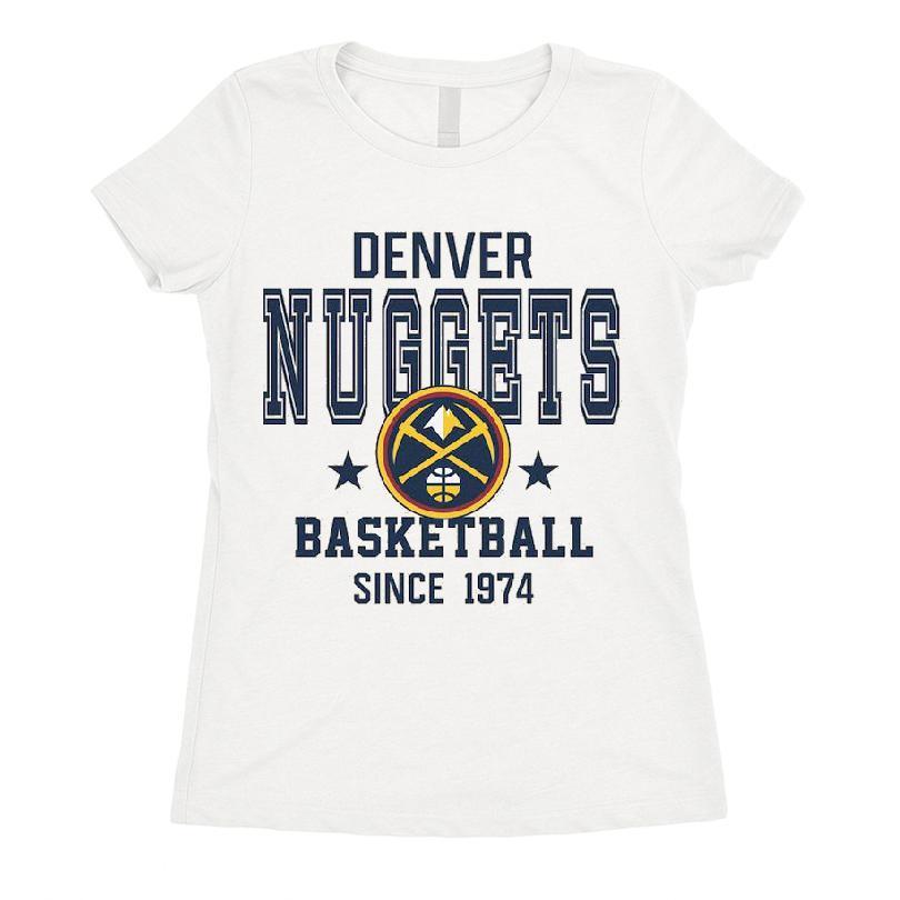 Denver Nuggets Basketball Since 1974 Sportiqe Unisex T-shirt