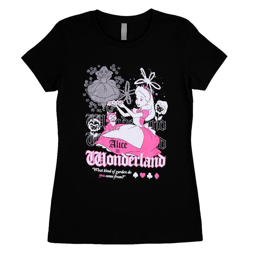 Disney Alice In Wonderland Pink Tonal T-shirt