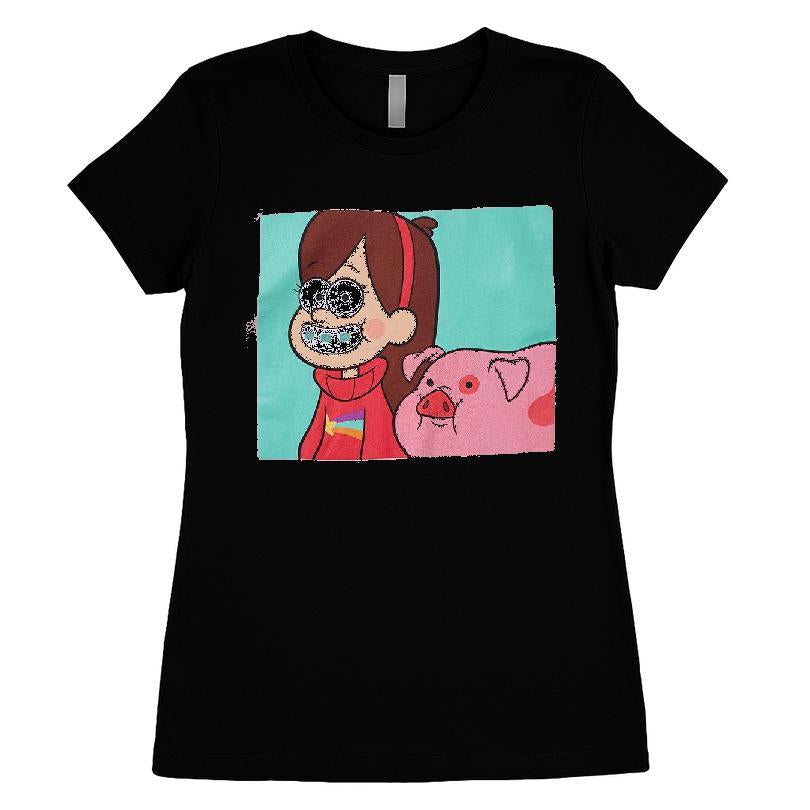 Disney Gravity Falls Mabel & Waddles T-shirt