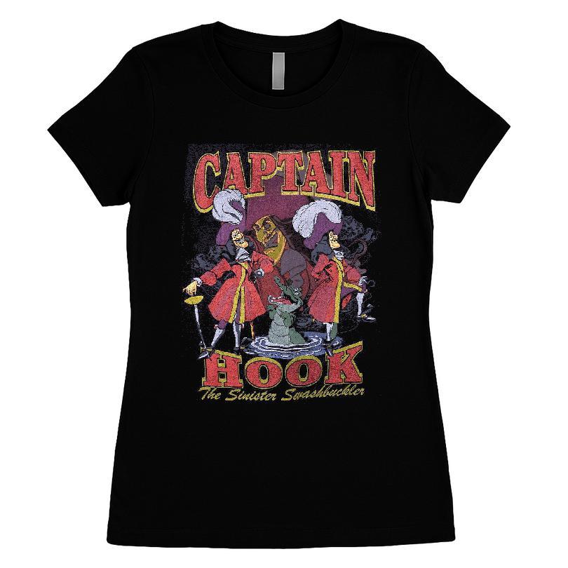 Disney Peter Pan Captain Hook Collage T-shirt
