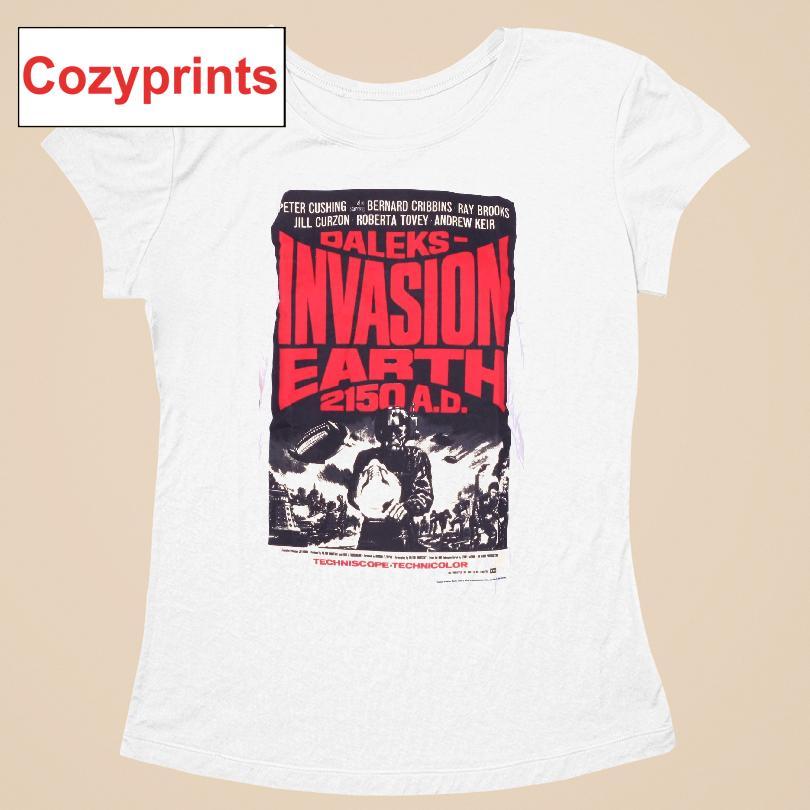 Dr Who Daleks Invasion Earth 2150 A.D T-shirt