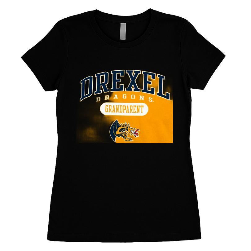 Drexel Dragons Champion Grandparent Pill Box T-shirt
