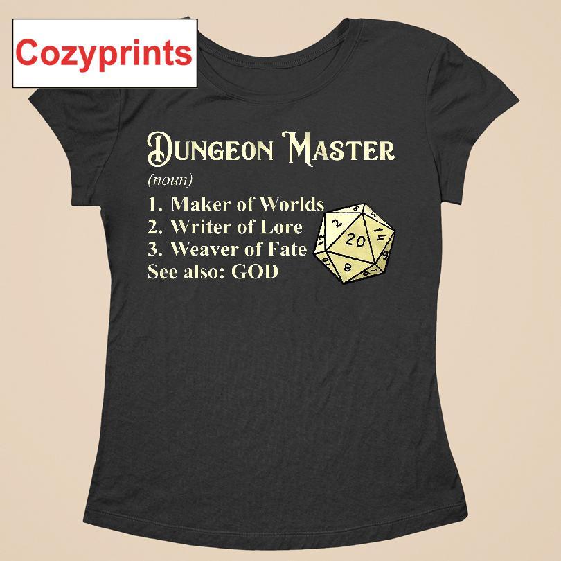 Dungeon Master Definitions Dungeons & Dragons T-shirt