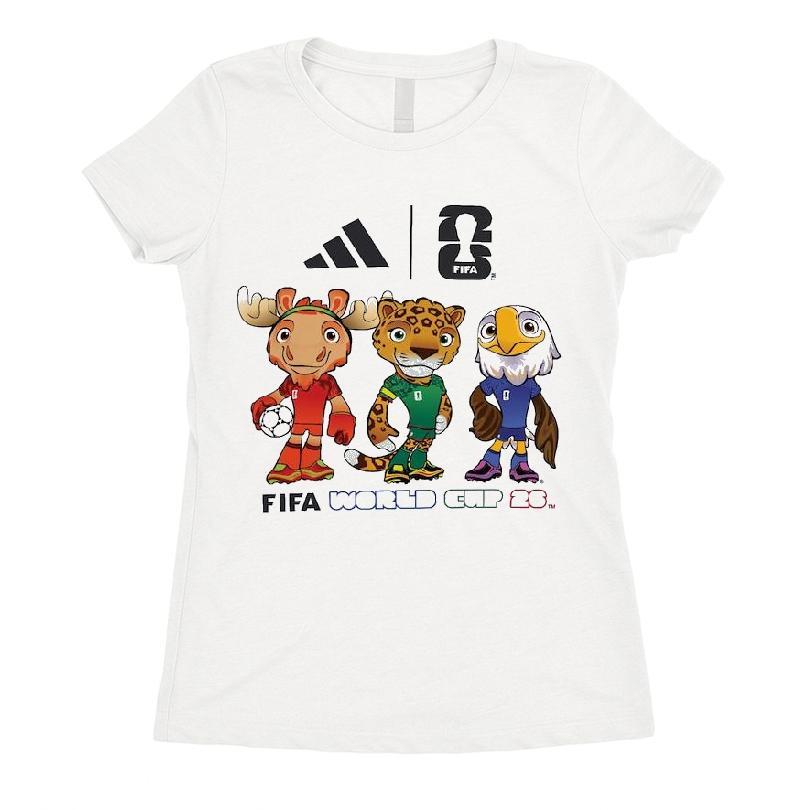 Fifa World Cup Gear Adidas 2026 Fifa World Cup Mascot T-shirt