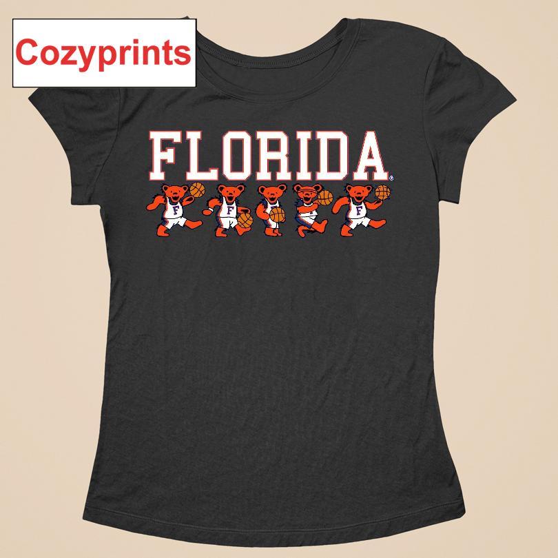 Florida X Grateful Dead Basketball Bears T-shirt