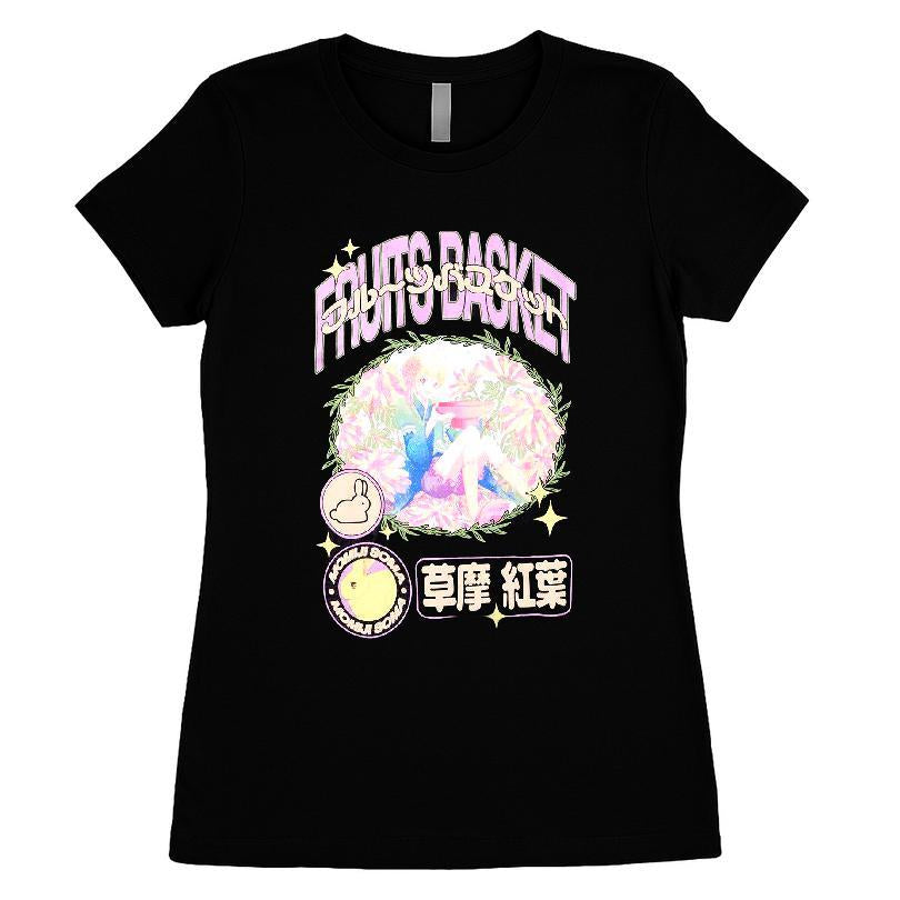 Fruits Basket Momiji Icons Dark Wash T-shirt