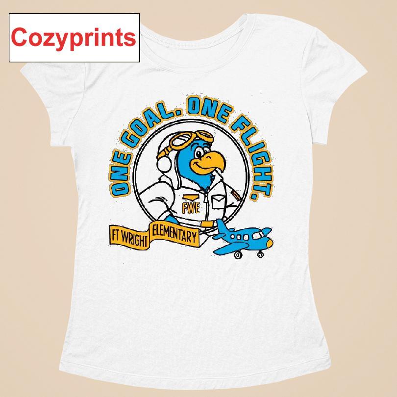 Ft. Wright Elementary One Goal. One Flight. T-shirt