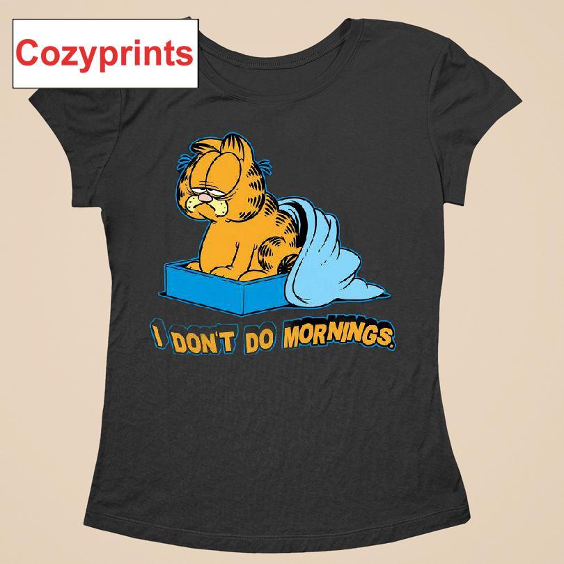 Garfield I Don't Do Mornings T-shirt
