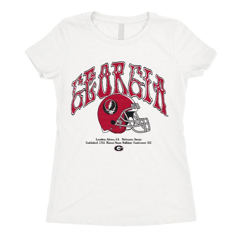 Georgia X Grateful Dead Stealie Helmet T-shirt