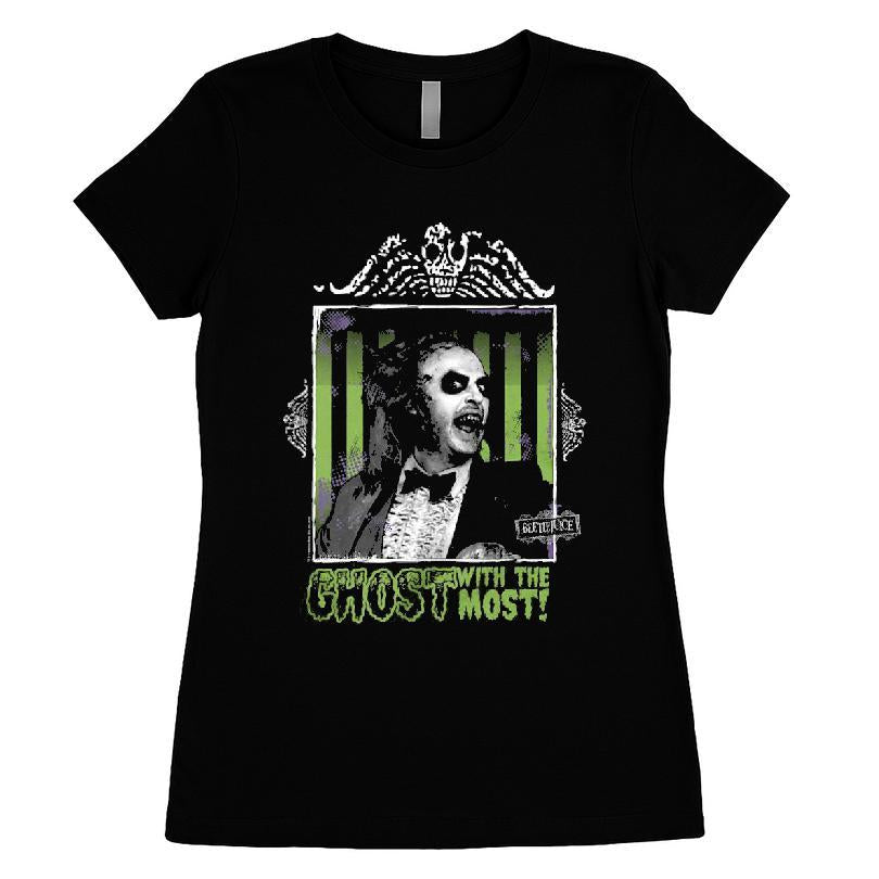 Ghost With The Most Framed Photo Beetlejuice T-shirt