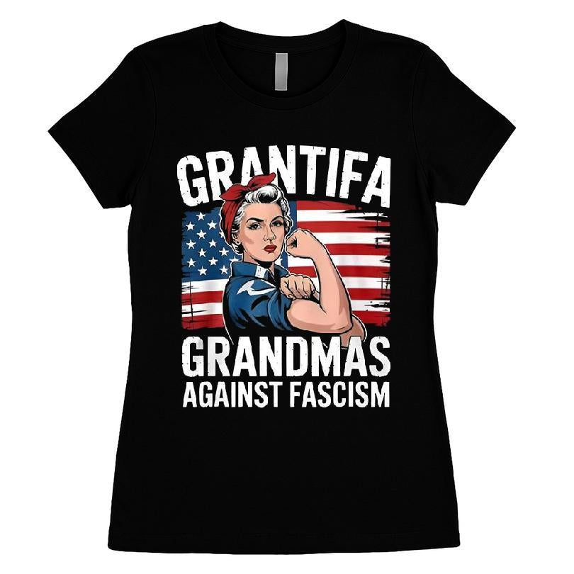 Grantifa Grandmas Against Fascism T-shirt